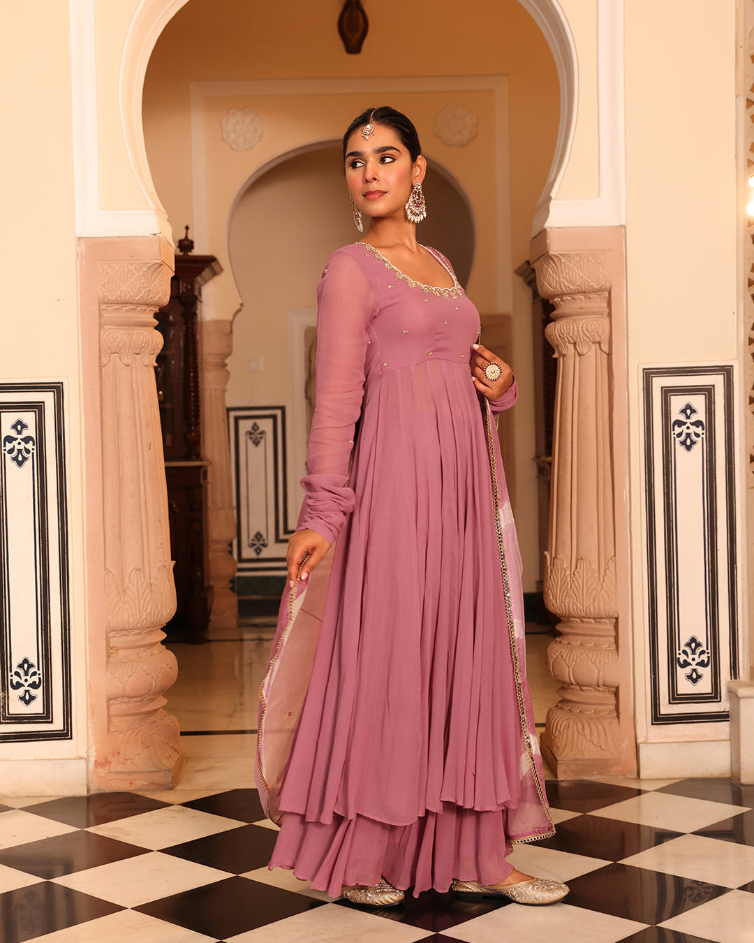 Onion purple Suit Set