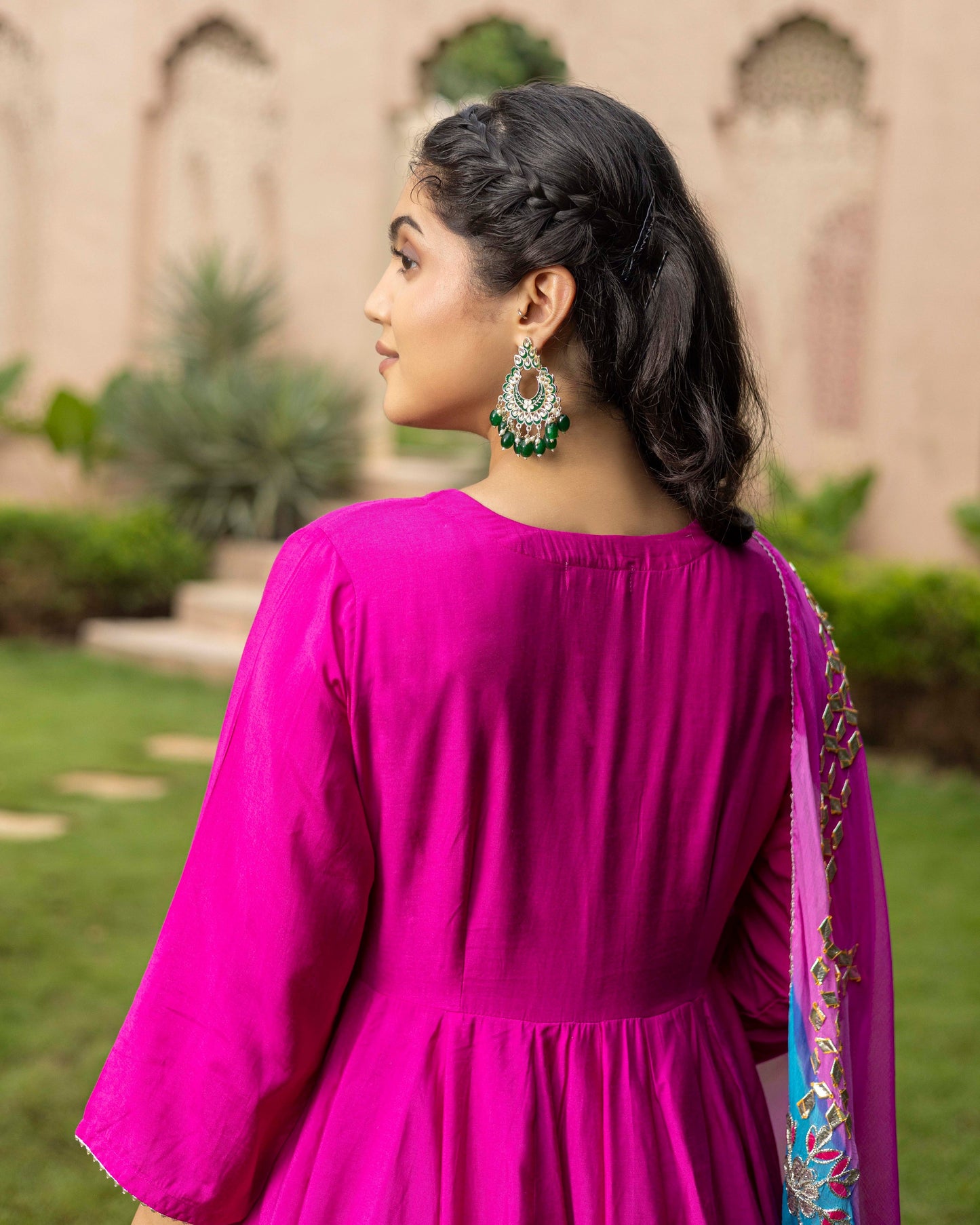 Fandango pink Sharara set