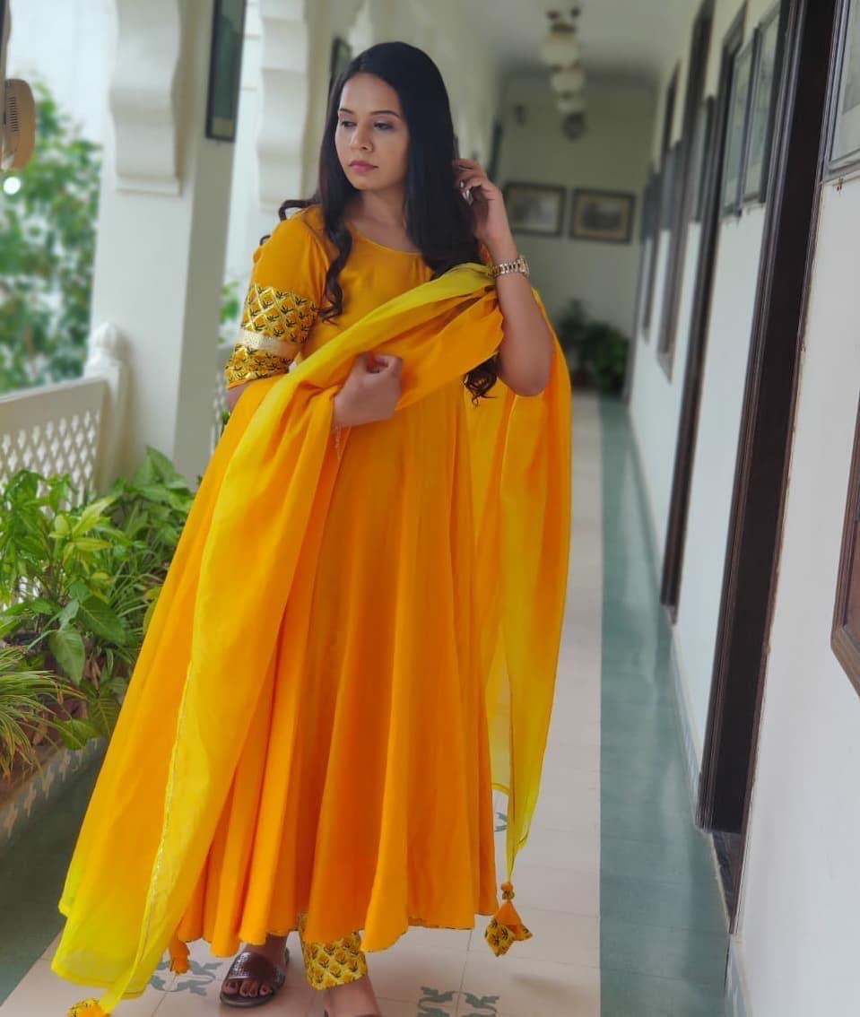 Canary Yellow Kurta Set
