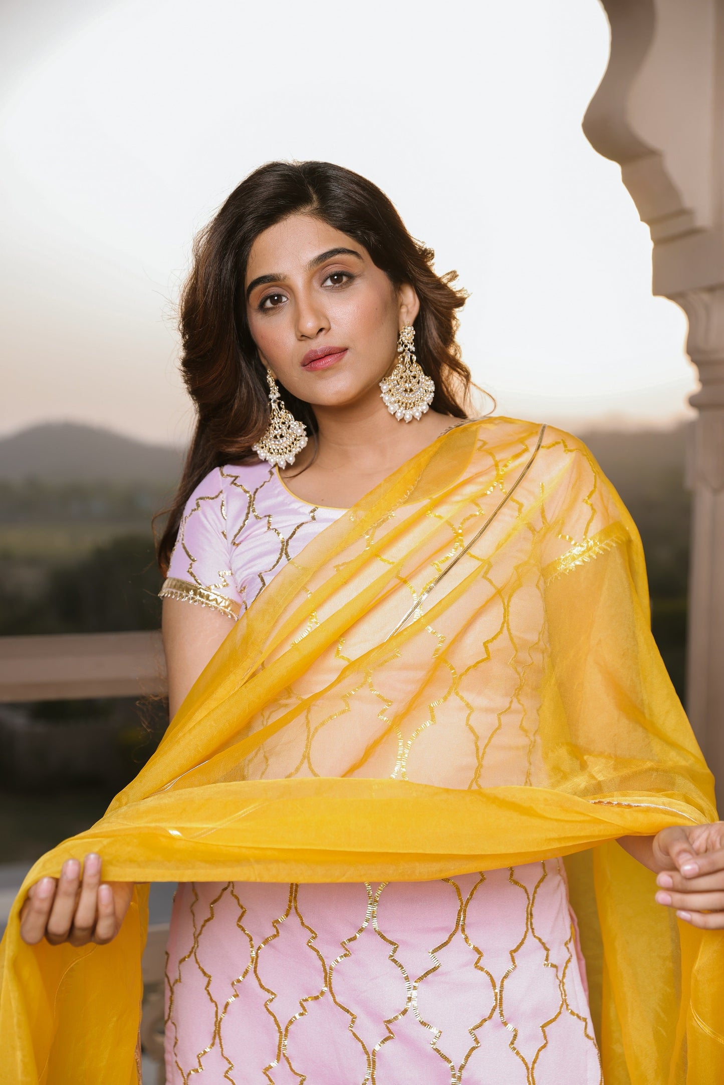 Buttercup Gota Gharara Set