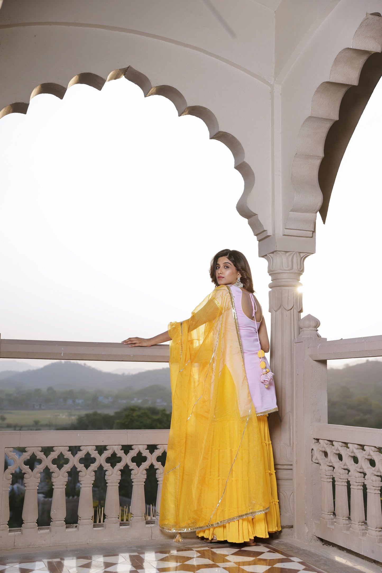 Buttercup Gota Gharara Set