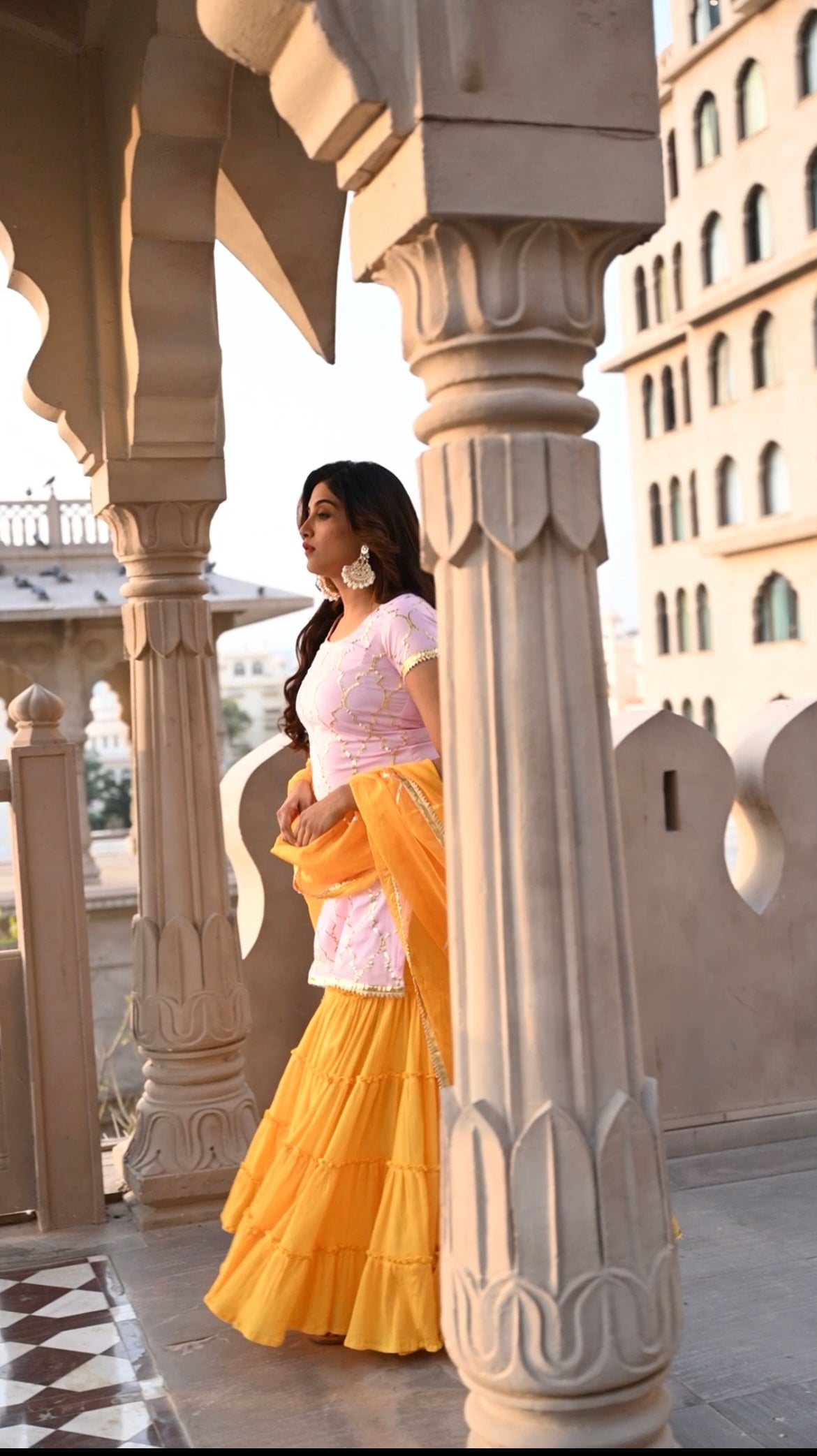Buttercup Gota Gharara Set