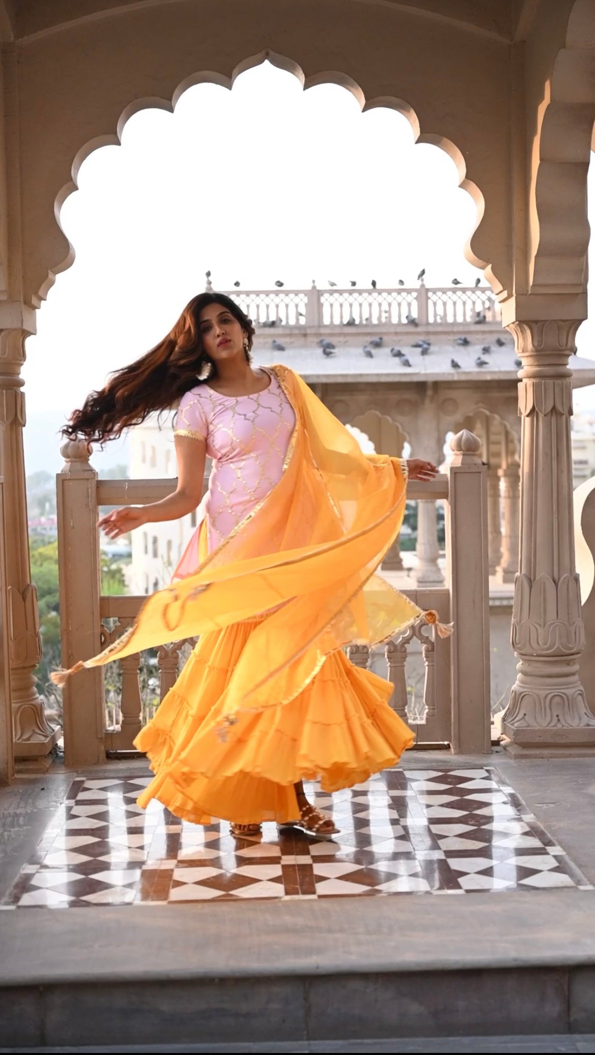 Buttercup Gota Gharara Set