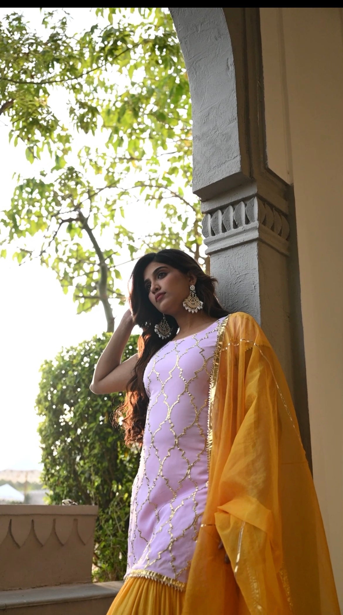 Buttercup Gota Gharara Set