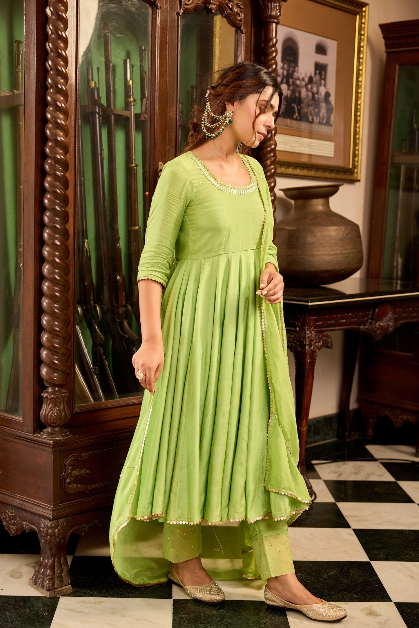 INAAYAT Green Suit SET