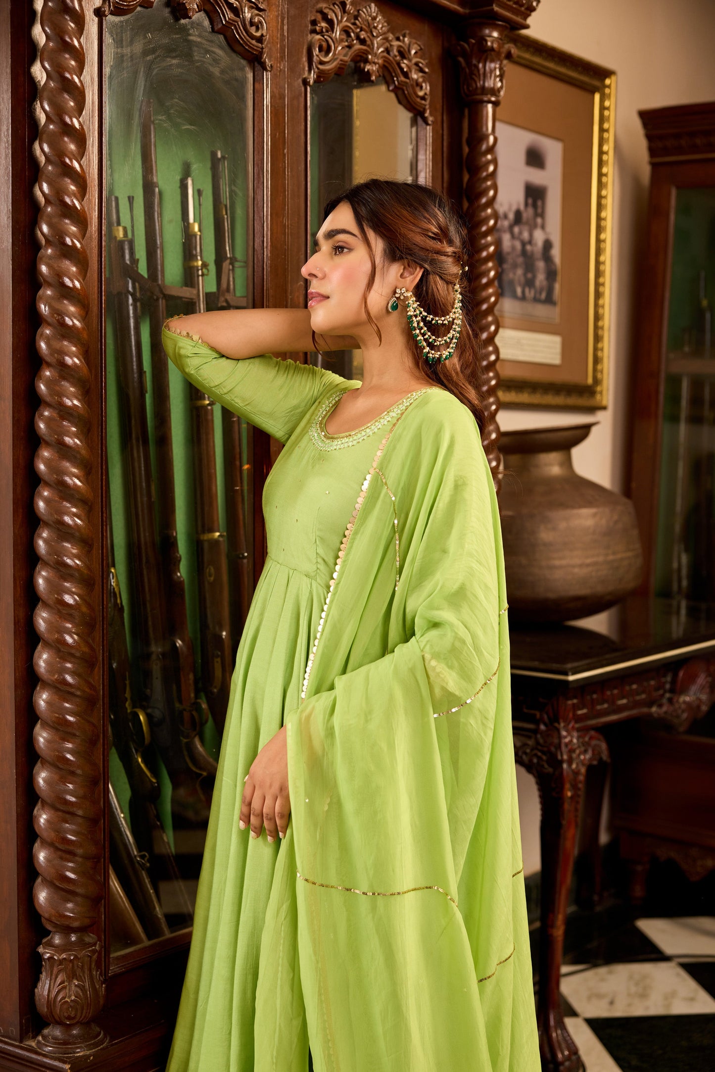 INAAYAT Green Suit SET