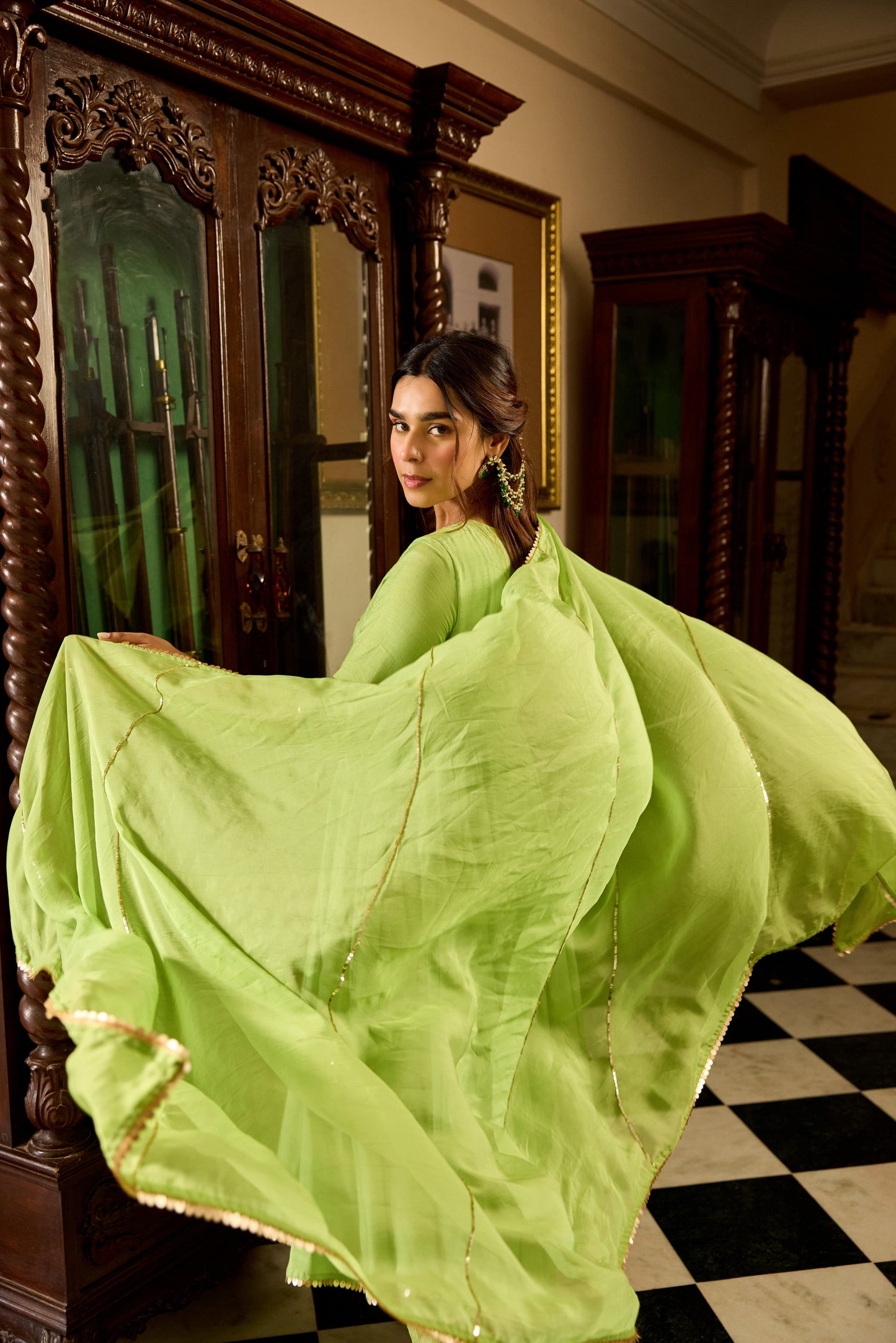 INAAYAT Green Suit SET