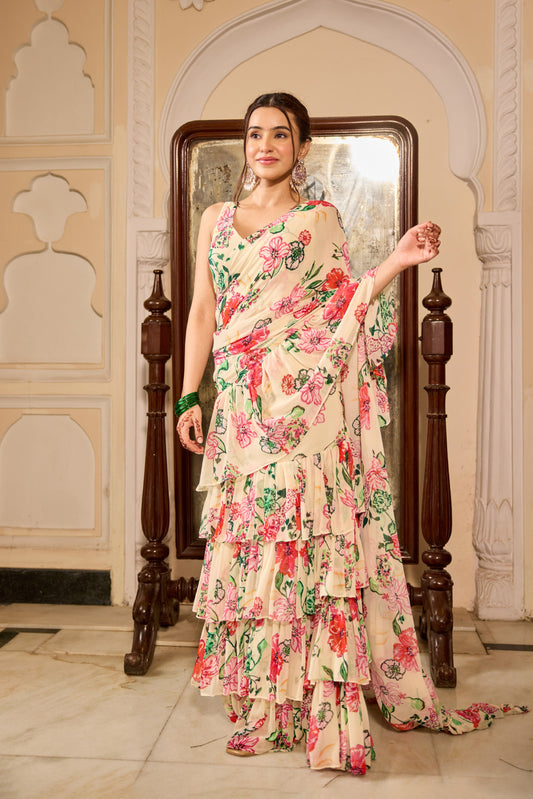 Mahiya Pre-draped saree