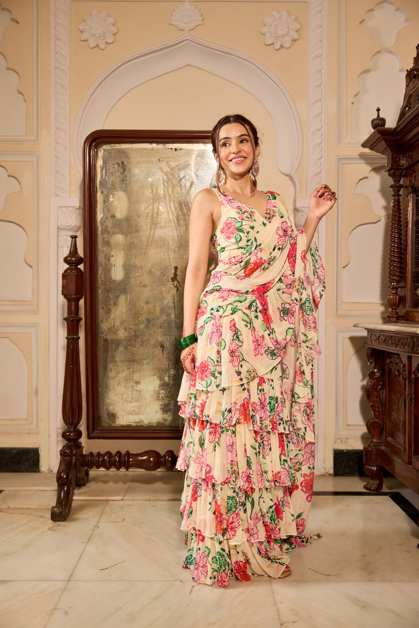 Mahiya Pre-draped saree