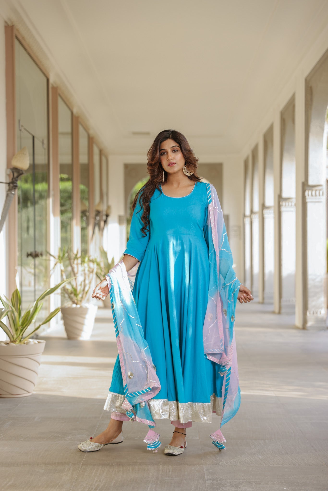 Coastal Blue Gota Suit Set