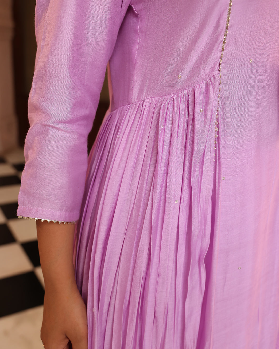 Ishqiya Purple Suit Set
