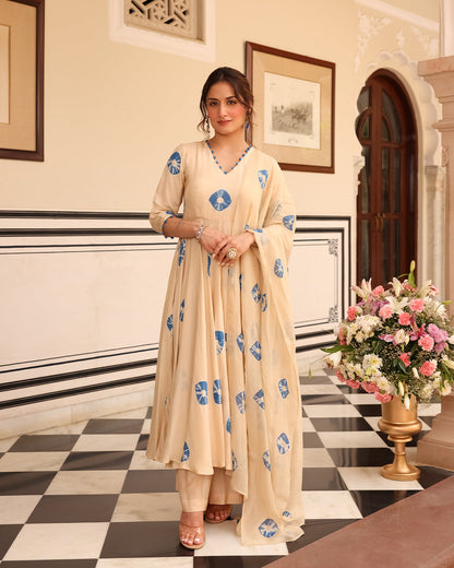 Gul Light Beige Suit SET