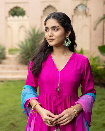 Fandango pink  Sharara set