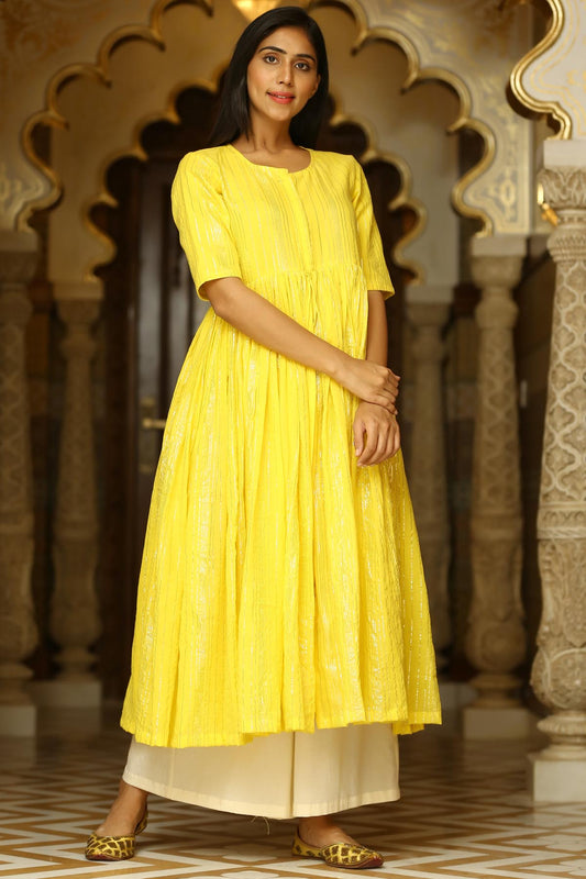Front Cut Kurta & Palazzo