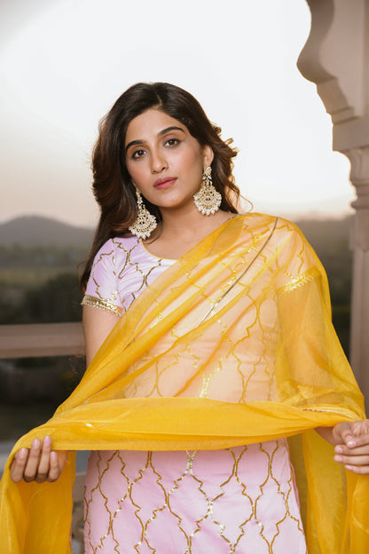 Buttercup Gota Gharara Set