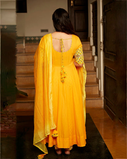 Canary Yellow Kurta Set