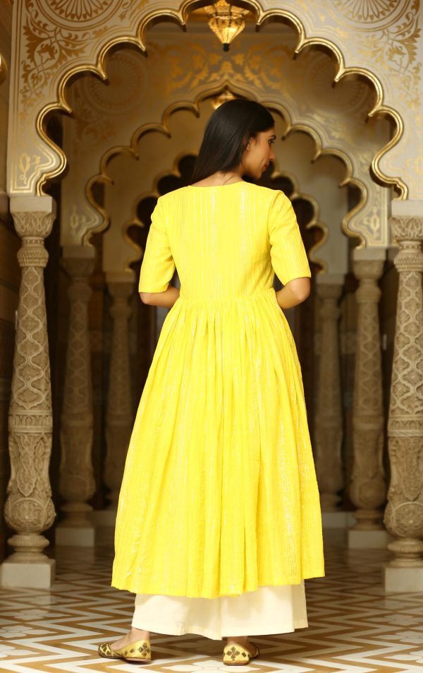 Front Cut Kurta & Palazzo