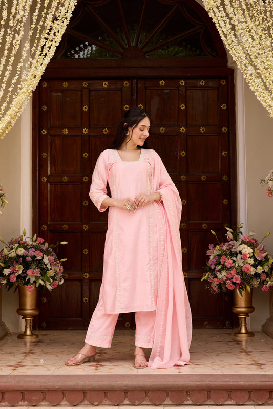 Inayat Light Pink Suit Set