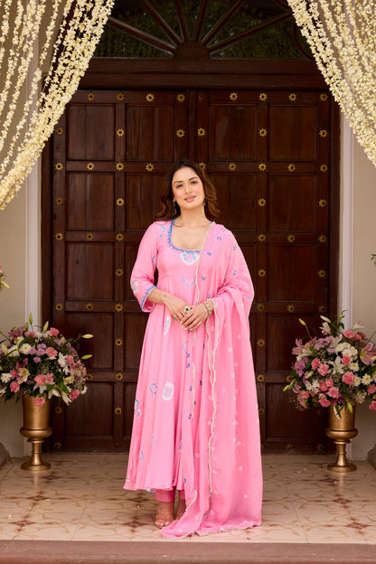 NOOR LIGHT PINK Suit SET
