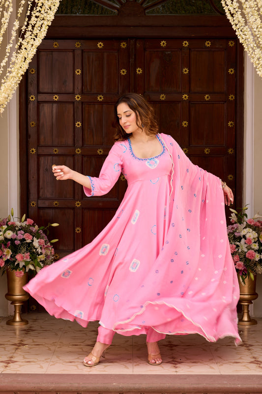 NOOR LIGHT PINK Suit SET