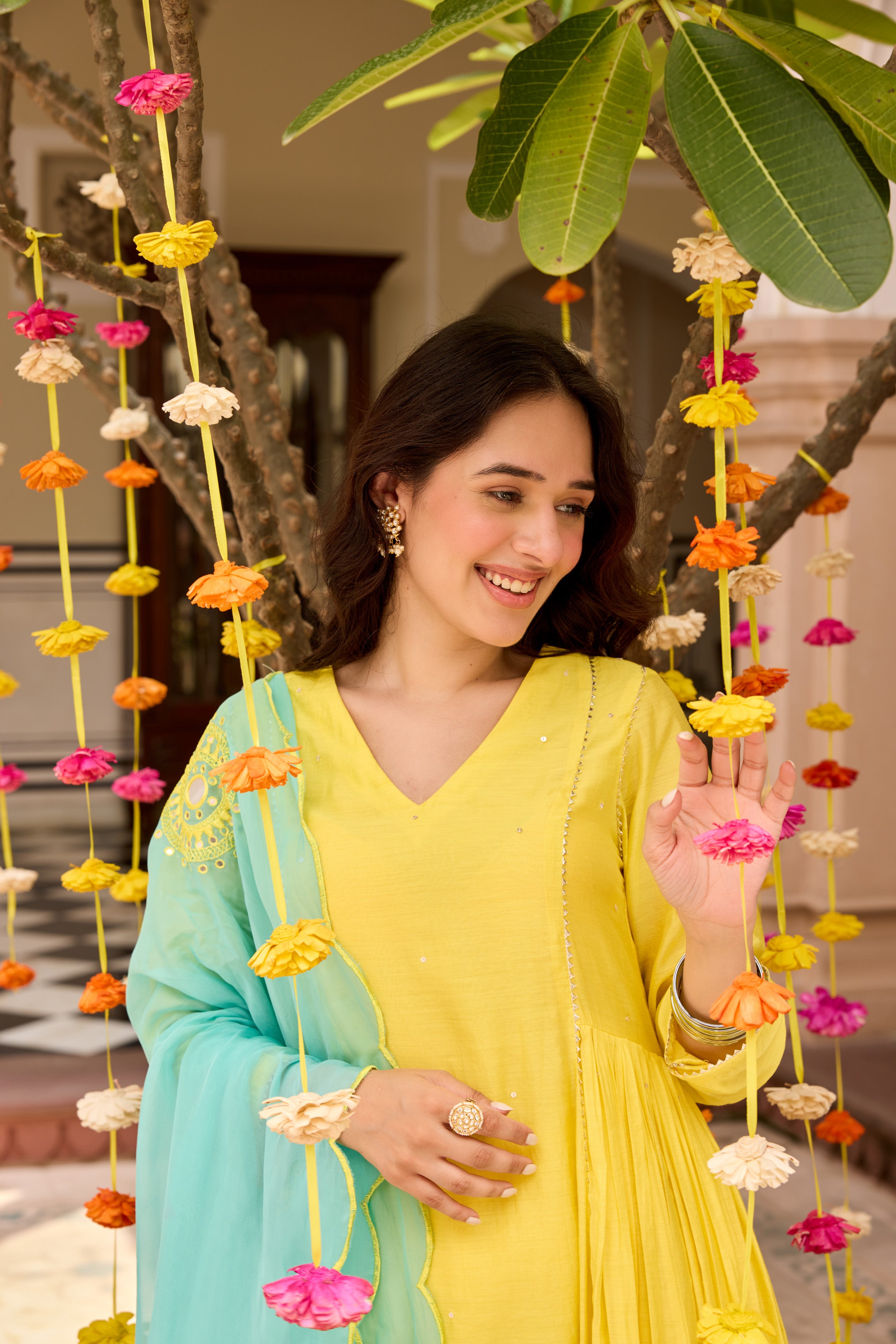 Ishqiya Yellow Suit Set